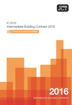 Picture of JCT: Intemediate Building Contract 2016 Tracked Change Document