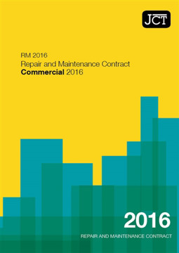 Picture of JCT:Repair and Maintenance Contract Commercial 2016