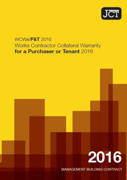 Picture of JCT: Works Contractor Collateral Warranty for a Purchaser or Tenant 2016