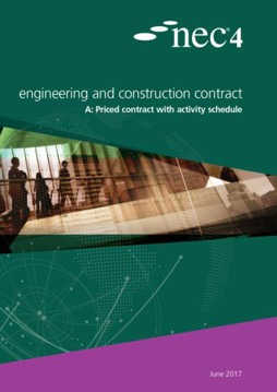Picture of NEC4: Engineering and Construction Contract Option A priced contract with activity schedule