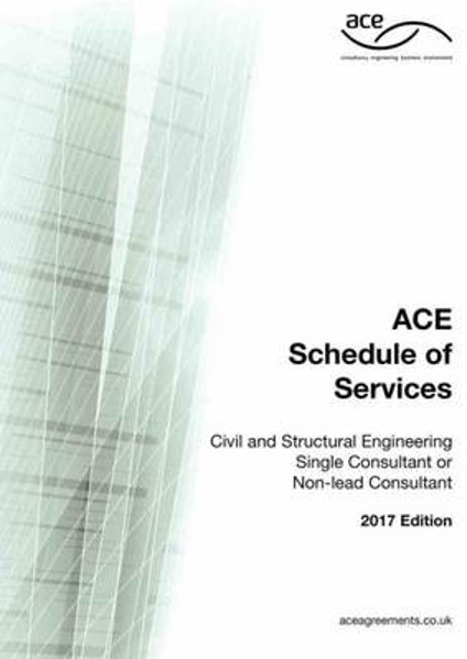 Picture of ACE Schedule of Services - Civil & Structural Engineering Single Consultant or Non-Lead Consultant