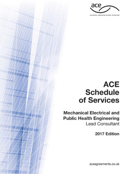 Picture of ACE 2017 Schedule of Services: Mechanical, Electrical, Public Health Engineering Lead Consultant 2017