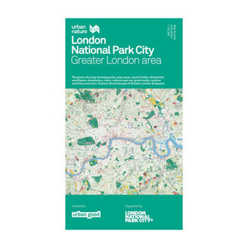 Picture of London National Park City: Greater London Area Urban Nature Map