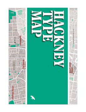 Picture of Hackney Type Map: Architectural Lettering of Hackney Guide