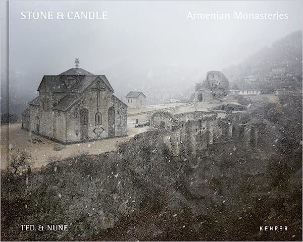 Picture of Stone & Candle. Armenian Monasteries