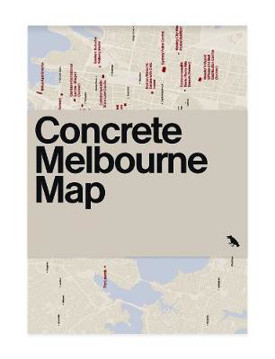 Picture of Concrete Melbourne Map: Guide Map to Melbourne's Concrete and Brutalist Architecture