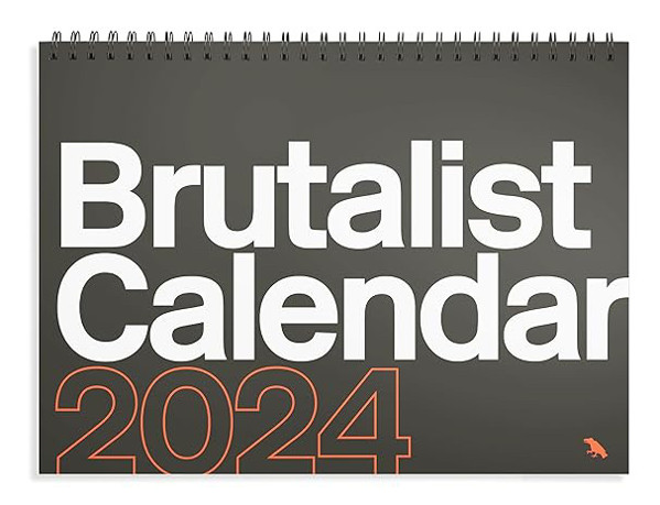 Picture of Brutalist Calendar 2024